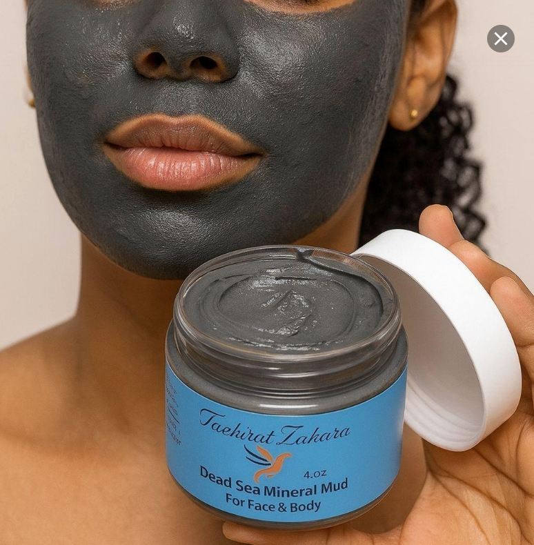 Dead Sea Mineral Mud Facial Cleanser & Repair Mask