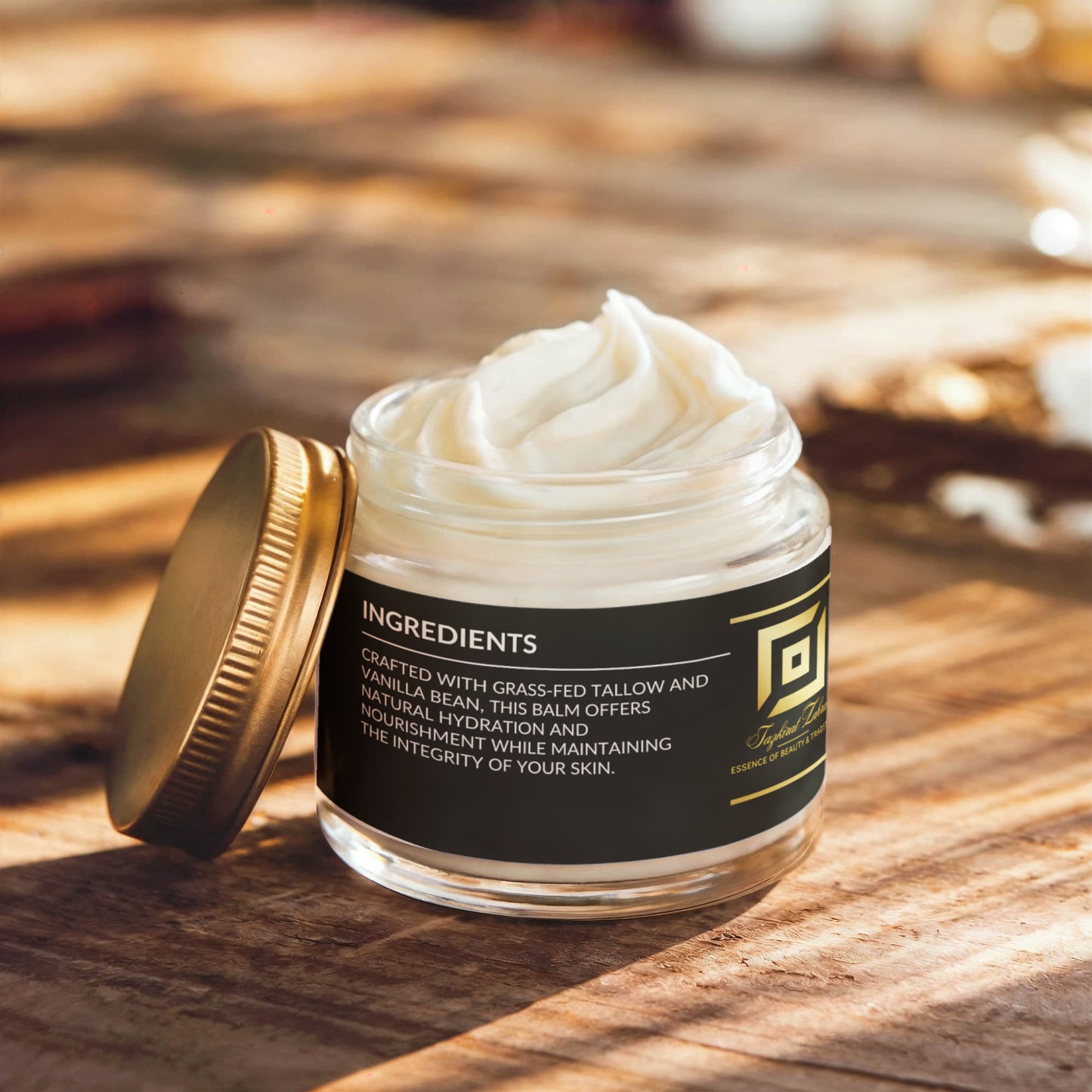 Whipped Grass-Fed Tallow Balm with Vanilla Bean