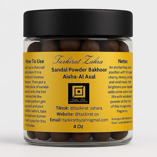 Sandalwood Powder Bakhoor (Aisha-Al Asal).