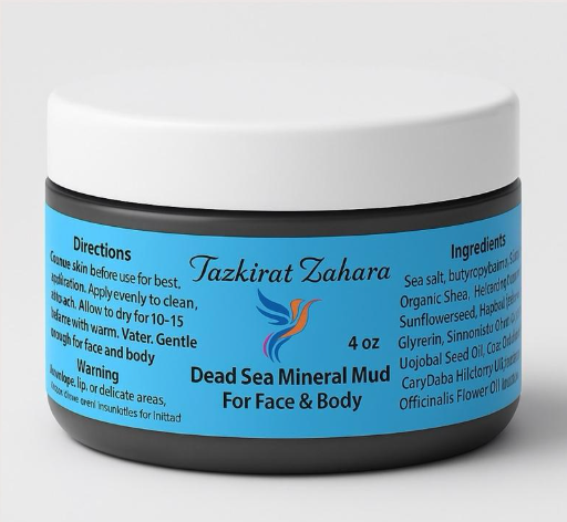 Dead Sea Mineral Mud Facial Cleanser & Repair Mask