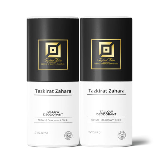 2 Pack Natural Tallow Deodorant Stick